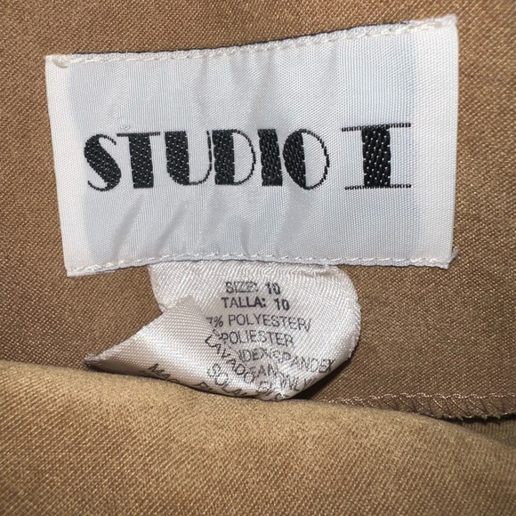 Suede Colour-block Fall Dress - Picture 3 of 3